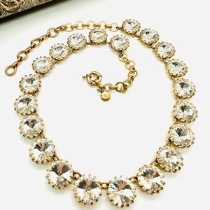 Vintage JCrew Crystal Statement Necklace